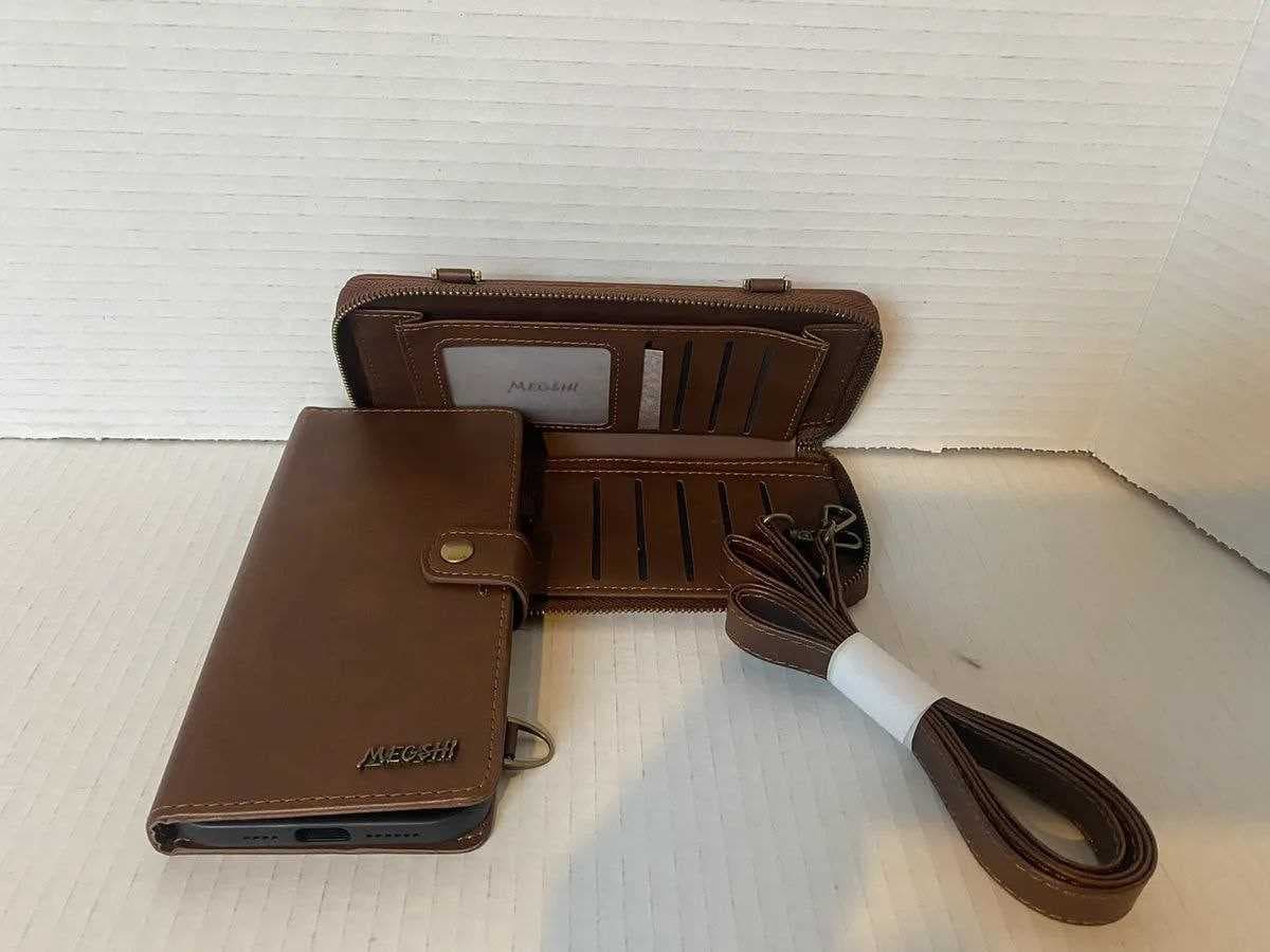 کیف موبایل و کیف پول Megshi 2 in 1 — تصویر ۶