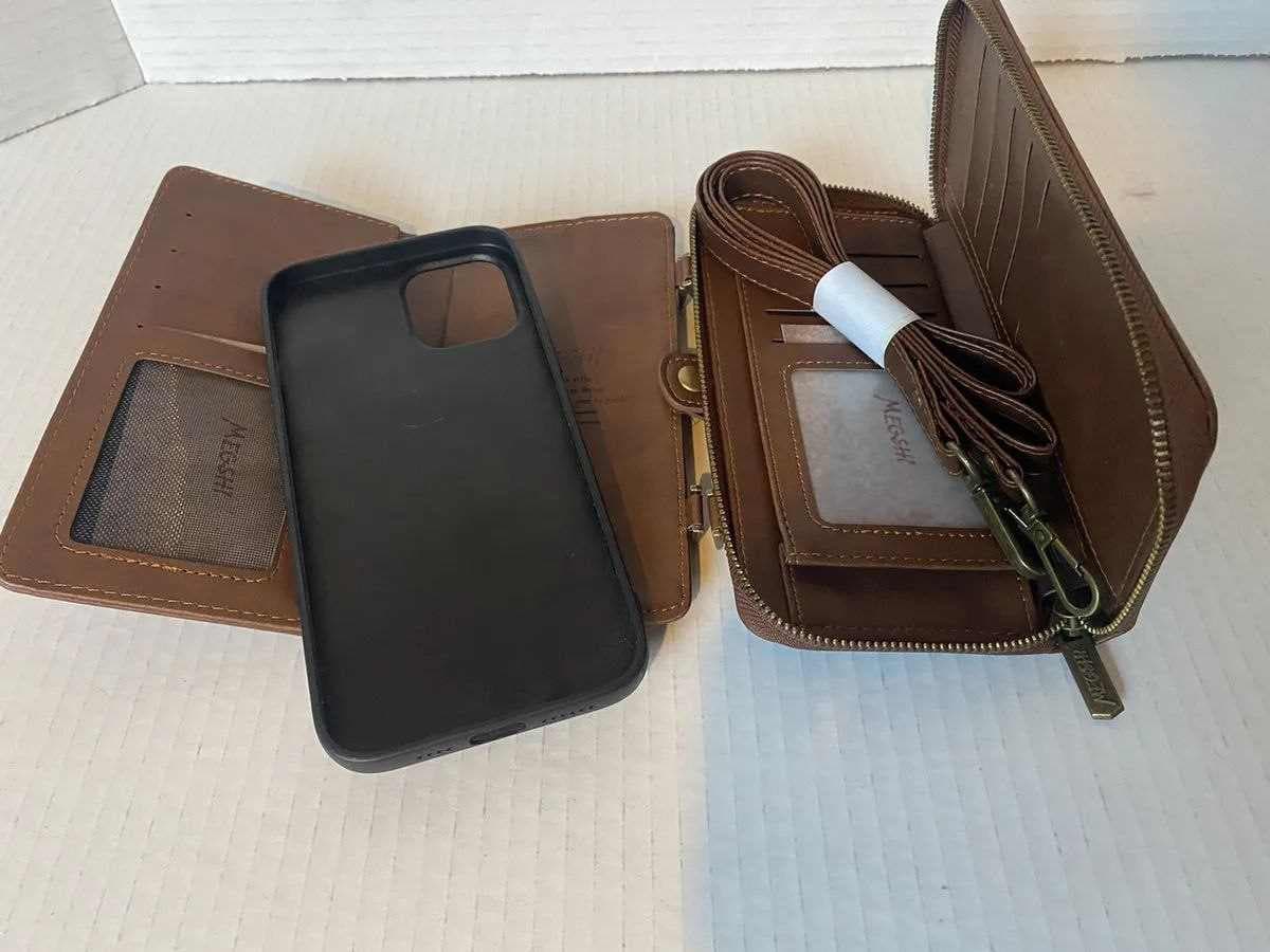 کیف موبایل و کیف پول Megshi 2 in 1 — تصویر ۴
