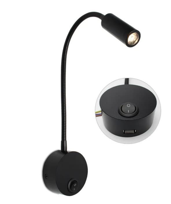 چراغ مطالعه LED دیواری — تصویر ۶