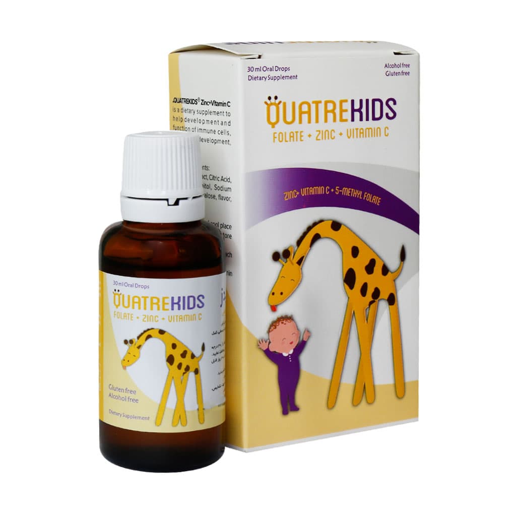 قطره کواترکیدز زینک دارو افشان شایگان 30 میلی لیتر — تصویر ۴