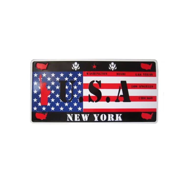 پلاک تزئینی و اسپرت خودرو USA