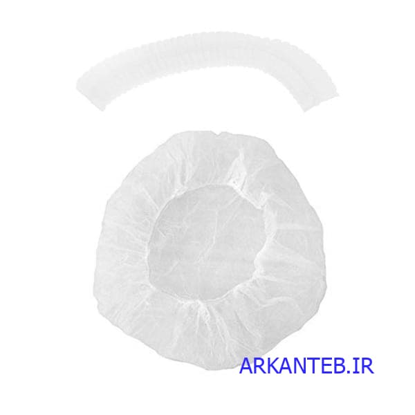 کلاه یکبار مصرف آکاردئونی هانکس گرماژ 13(بسته 100 عددی) ( ارسال از تهران ) — تصویر ۳