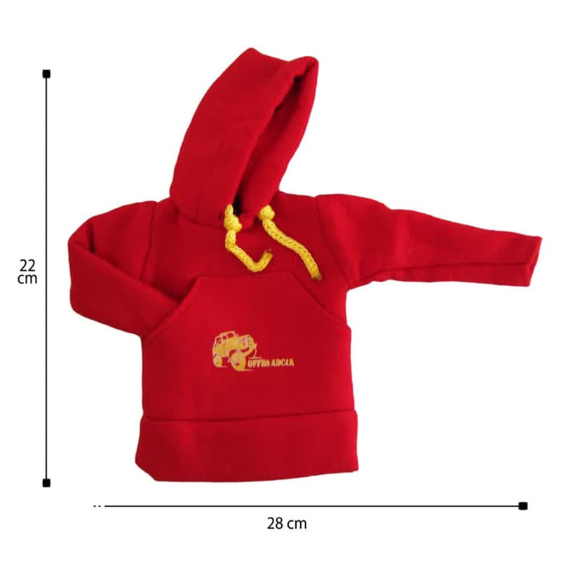 هودی سر دنده طرح ماشین کد 1003 — تصویر ۳