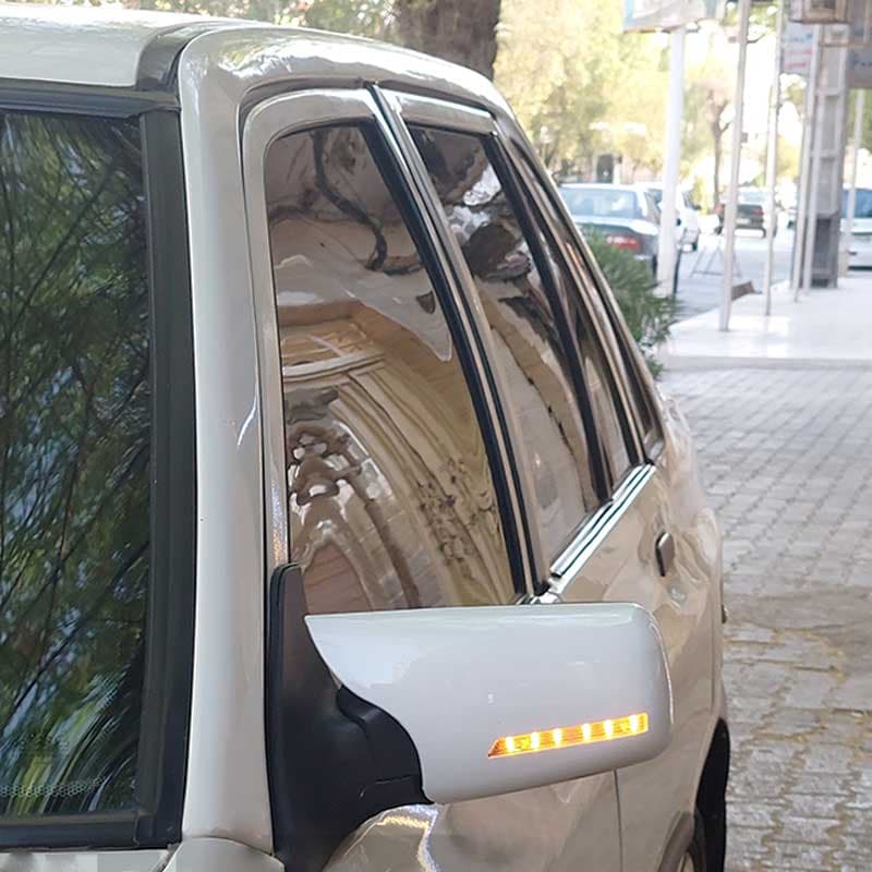 فلاپ آینه بغل راهنما دار پراید کد 1020 مجموعه دو عددی — تصویر ۲
