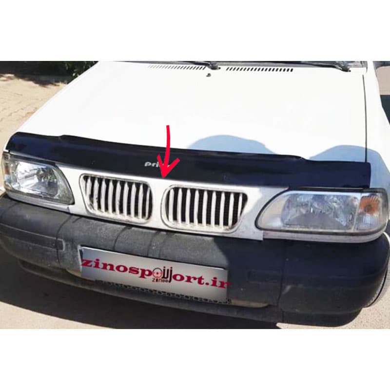 جلو پنجره طرح BMW (بی ام و) خام مناسب پراید صبا کد 0316 — تصویر ۲