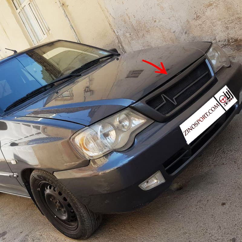 جلو پنجره طرح ضربان مناسب پراید 132 کد 0028 — تصویر ۲