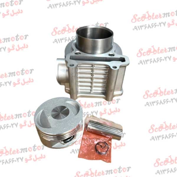سیلندر پیستون موتور سیکلت sym j 200 خارجی درجه 1 — تصویر ۴