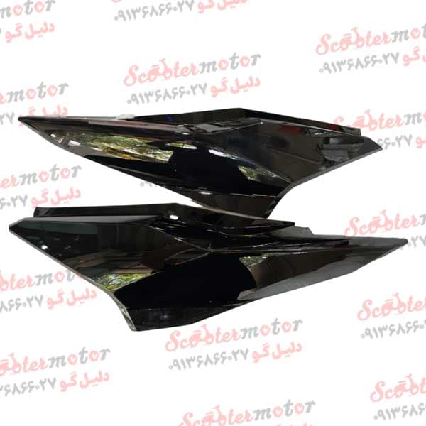 قاب (کاور) زیر زین گیتاری مشکی براق موتور طرح واریو 160 و 170 (کلیک)