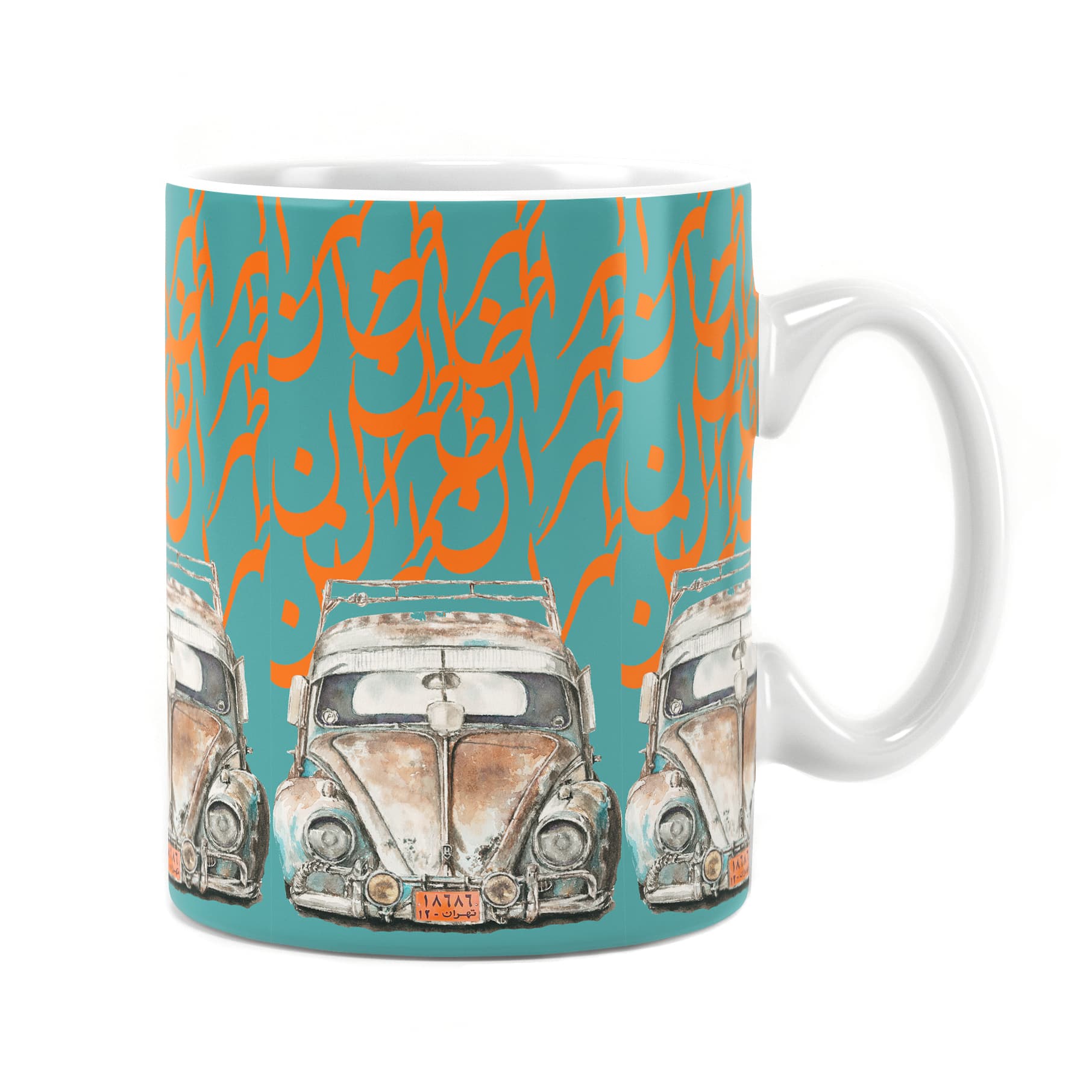لیوان سرامیکی راویتا طرح 1451/2