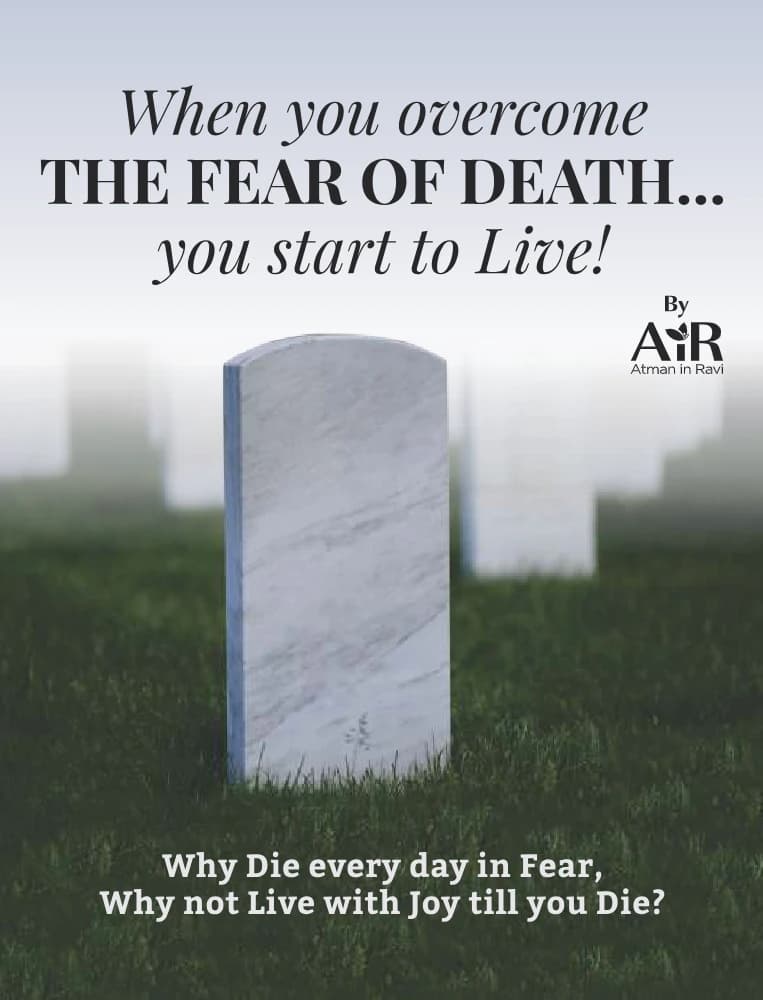 کتاب When You Overcome the Fear of Death You Start to Live (وقتی بر ترس از مرگ غلبه میکنید، زندگی را آغاز میکنید) نسخه انگلیسی PDF |