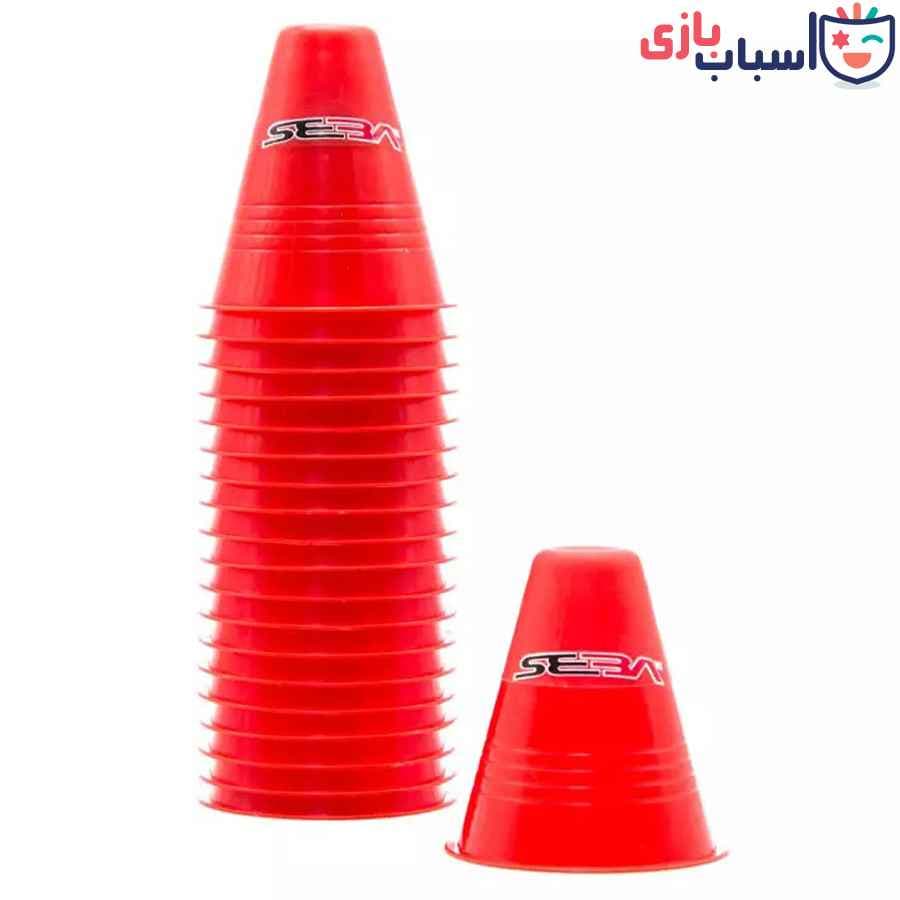 مانع پیست اسکیت 20 تایی برند Seba Dual Density Slalom Cones