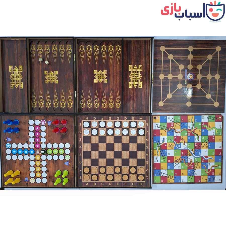 چهار بازی چوبی