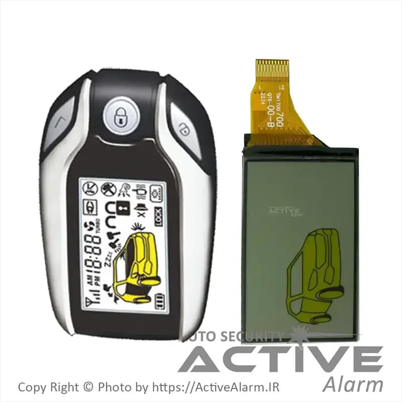 صفحه LCD ریموت تصویری PLC شارژی مدل 1901