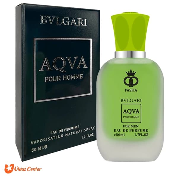 ادو پرفیوم پاشا مدل Bvlgari Aqva حجم 50 میل