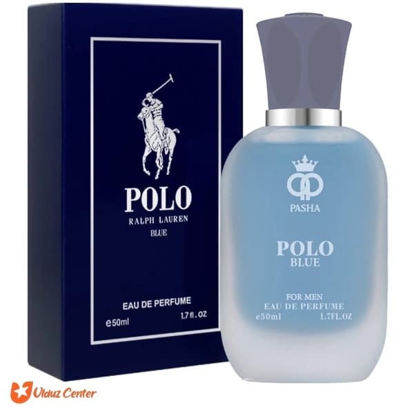 ادو پرفیوم پاشا مدل Polo Blue حجم 50 میل
