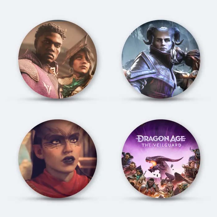 پیکسل طرح بازی Dragon Age The Veilguard (ارسال رایگان)