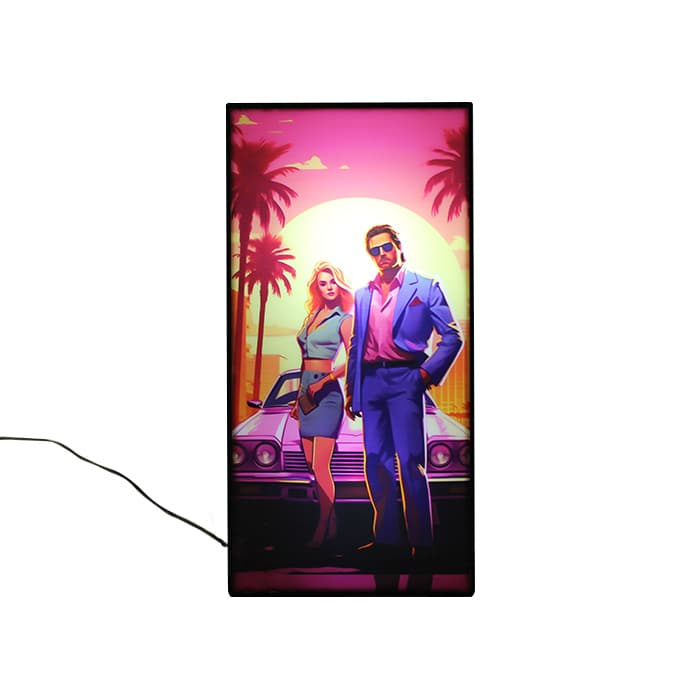 تابلو نوری طرح GTA