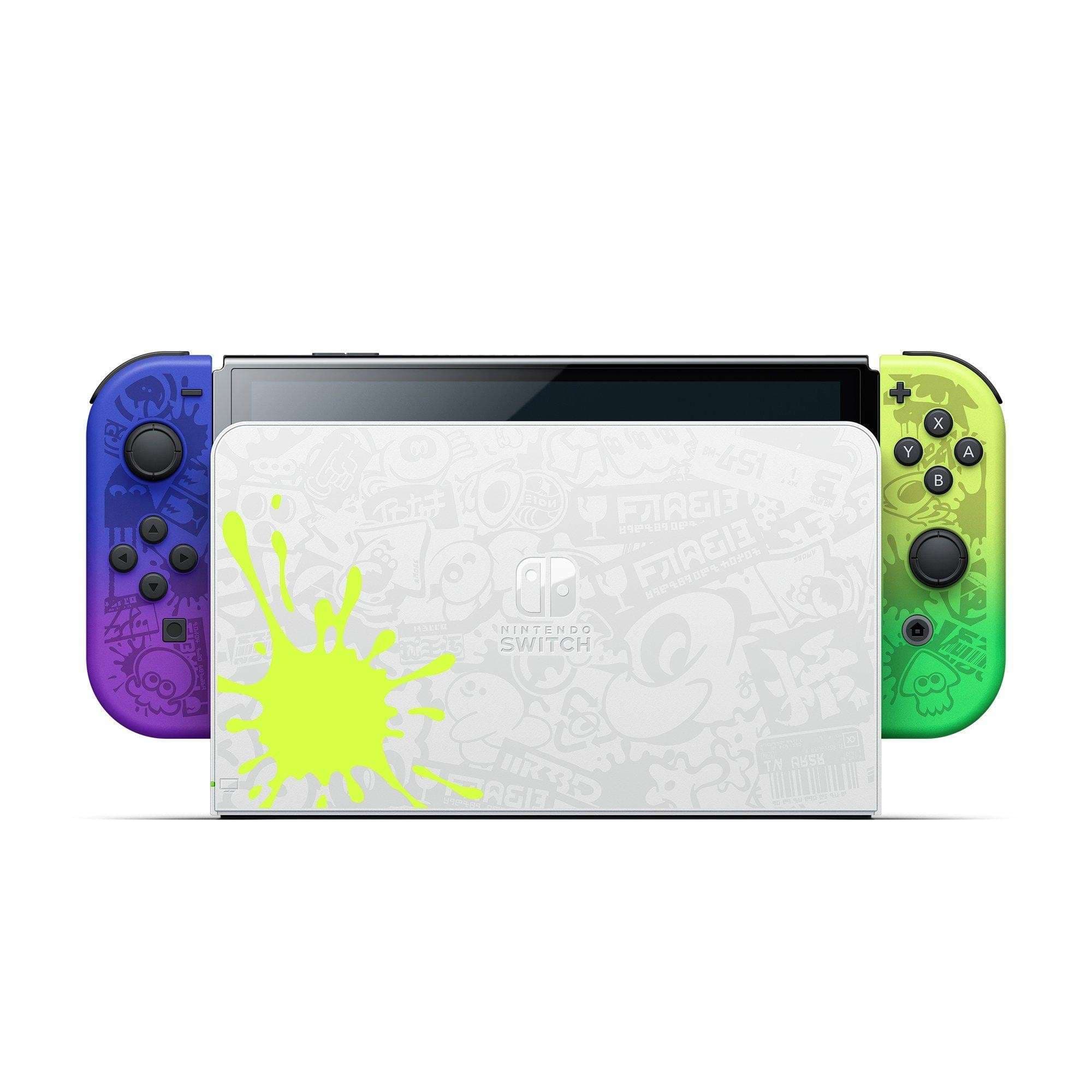 کنسول بازی نینتندو سوییچ اولد طرح Splatoon 3 — تصویر ۲