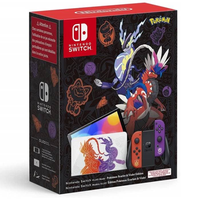نینتندو سوییچ اولد طرح Pokemon Scarlet And Violet Edition — تصویر ۳
