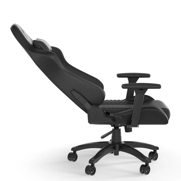 صندلی گیمینگ Corsair مدل TC100 Leatherette مشکی — تصویر ۴