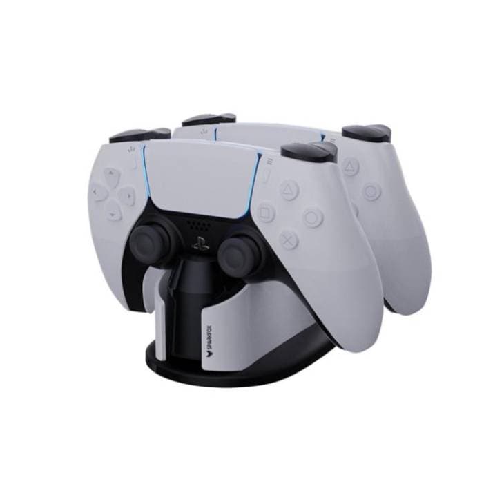 پایه شارژ دسته PS5 مدل Sparkfox همراه با آداپتور برق — تصویر ۲