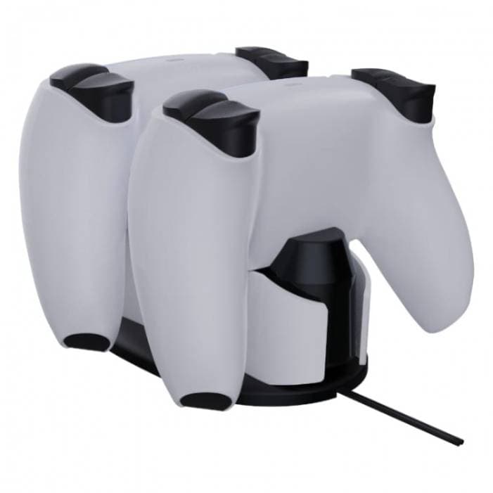 پایه شارژ دسته PS5 مدل Sparkfox همراه با آداپتور برق — تصویر ۳