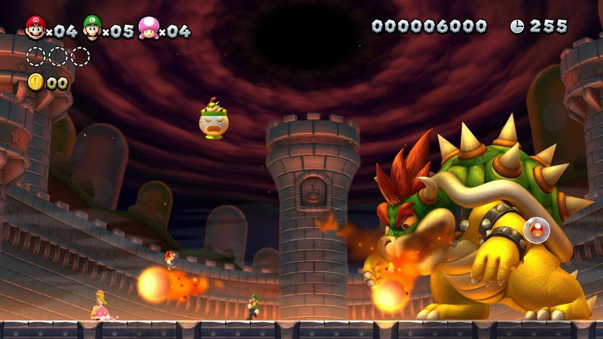 بازی Super Mario Bros.U Deluxe برای Nintendo Switch بصورت OPEN BOX — تصویر ۲