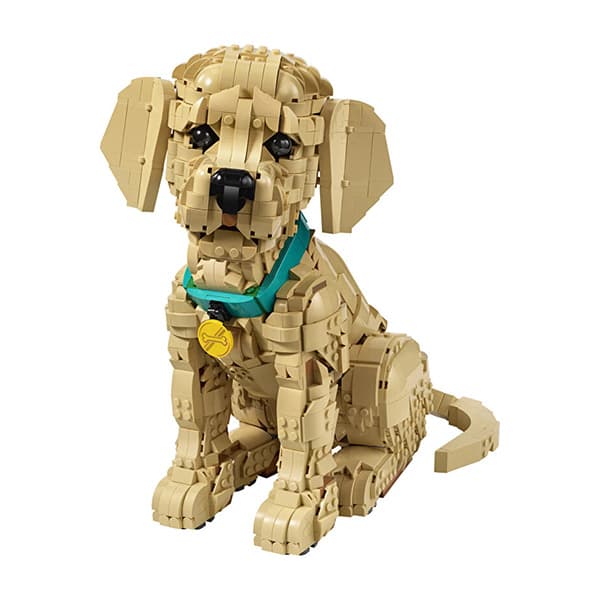 لگو سری آیکونز مدل Golden Retriever Puppy کد 11384 — تصویر ۸
