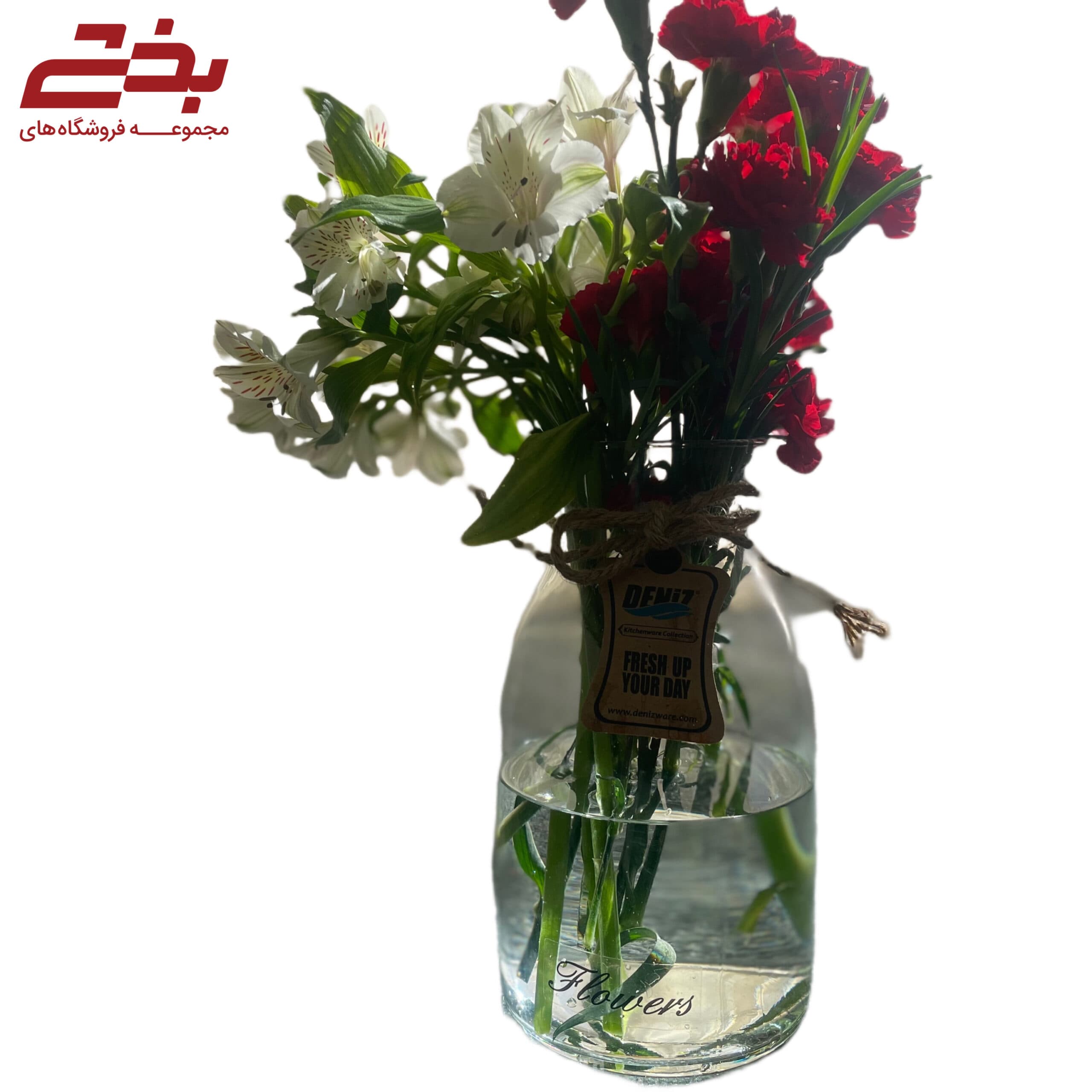 گلدان شیشه ای مدل ماریکا دنیز — تصویر ۷