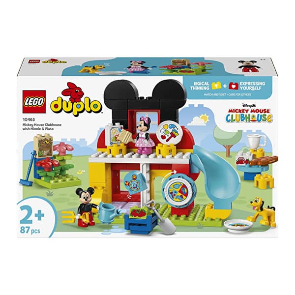 لگو سری دوپلو مدل Mickey Mouse Clubhouse with Minnie & Pluto کد 10465 — تصویر ۲