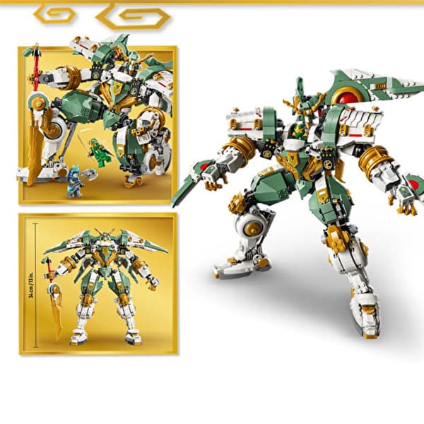 لگو سری نینجاگو مدل Lloyd’s Titan Mech 15th Anniversary کد 71860 — تصویر ۵