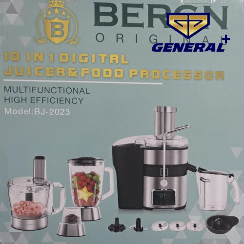 آبمیوه گیری 10 کاره برگن مدل BJ-2023