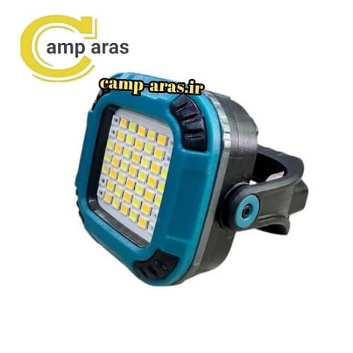 مینی پروژکتور شارژی چندکاره جیبی کد W8129-2 آهنربایی — تصویر ۲