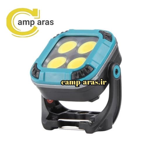 مینی پروژکتور شارژی چندکاره جیبی کد W8129-4 آهنربایی — تصویر ۳