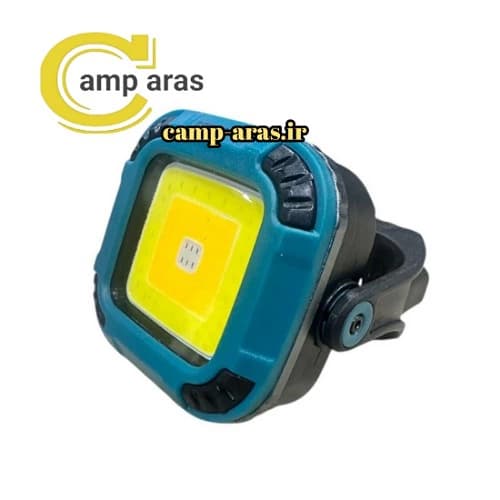 مینی پروژکتور شارژی چندکاره جیبی کد W8129-1 آهنربایی — تصویر ۵
