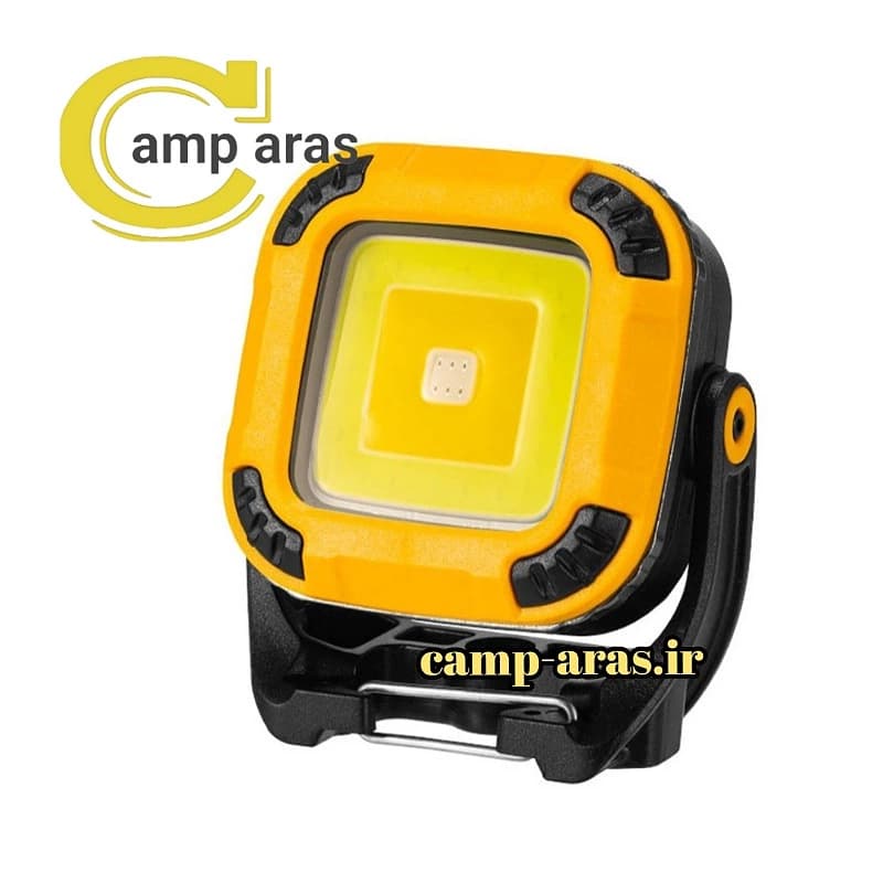 مینی پروژکتور شارژی چندکاره جیبی کد W8129-1 آهنربایی