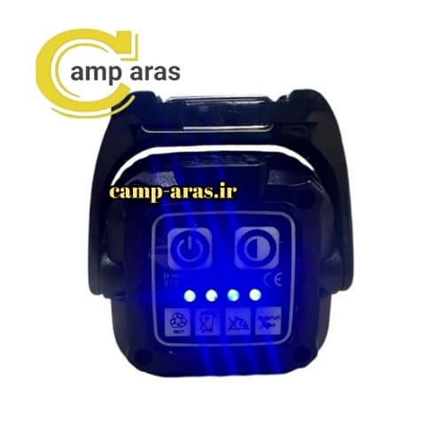 مینی پروژکتور شارژی چندکاره جیبی کد W8129-1 آهنربایی — تصویر ۸