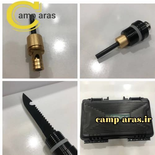 کیت ابزار بقا کمپینگ بیل تبر چکش AXE SIBA-34 فوق حرفه ای — تصویر ۸