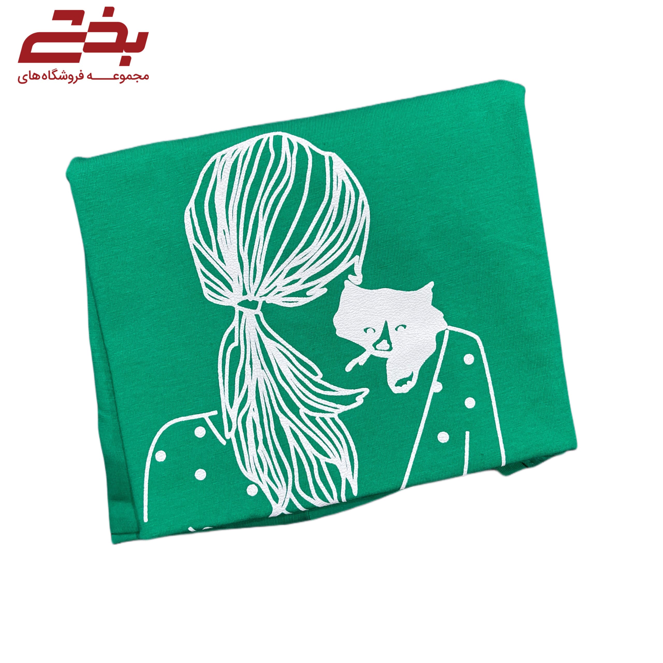 تیشرت چاپی گراماتن – دختر و گربه — تصویر ۵