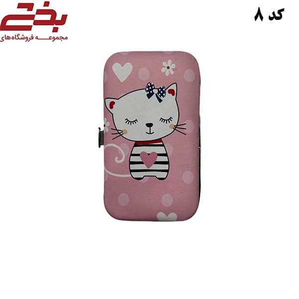 ست مانیکور 7 تیکه عروسکی کیف چرم — تصویر ۸
