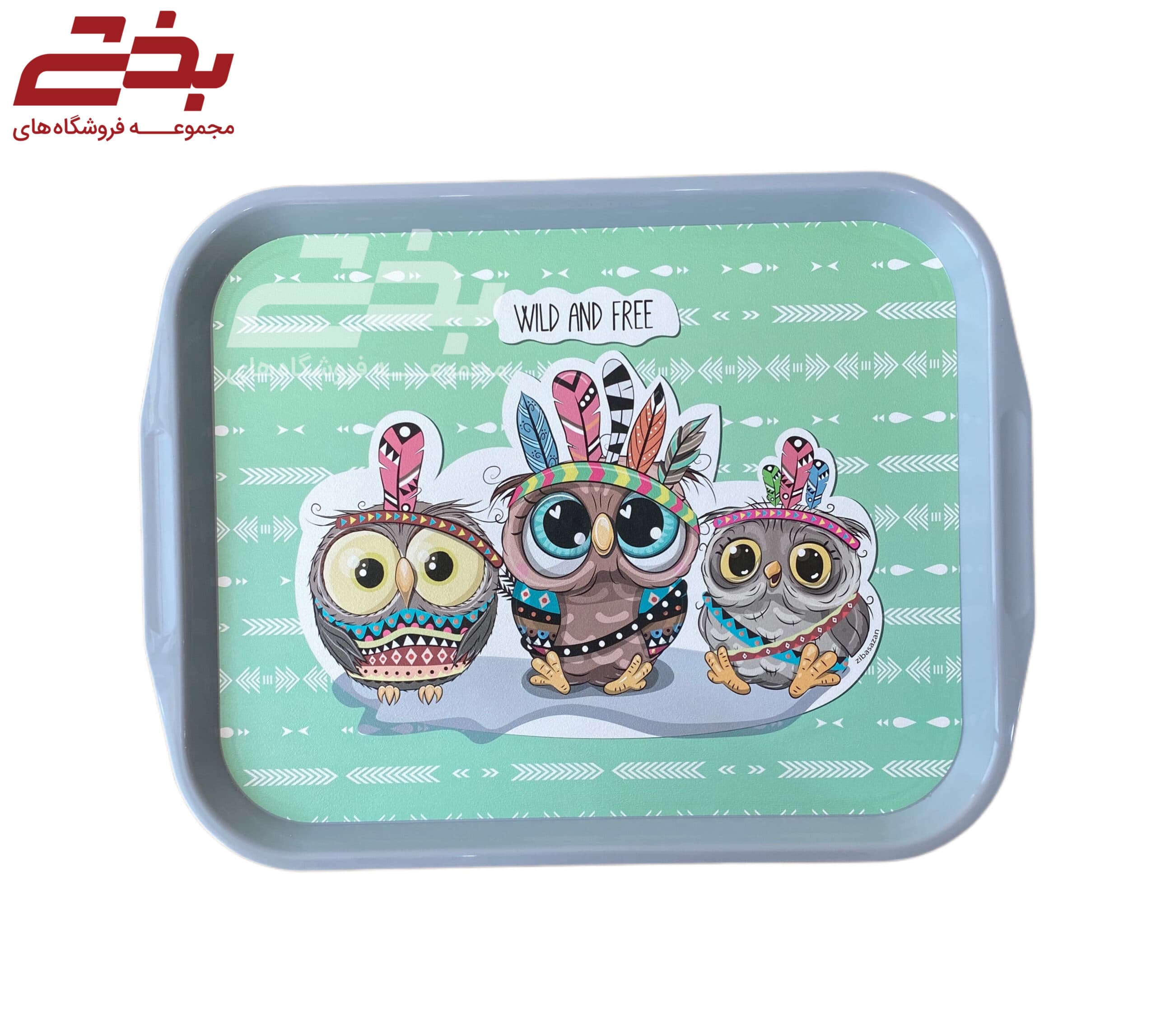 سینی مات طرحدار سایز 1 — تصویر ۳
