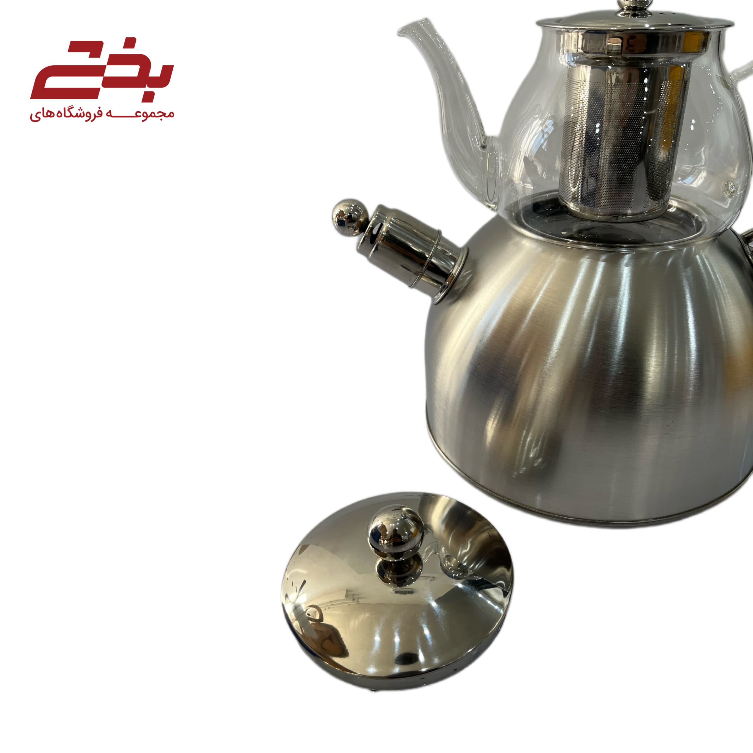 ست کتری قوری دالتون مدل سوتی استیل — تصویر ۲