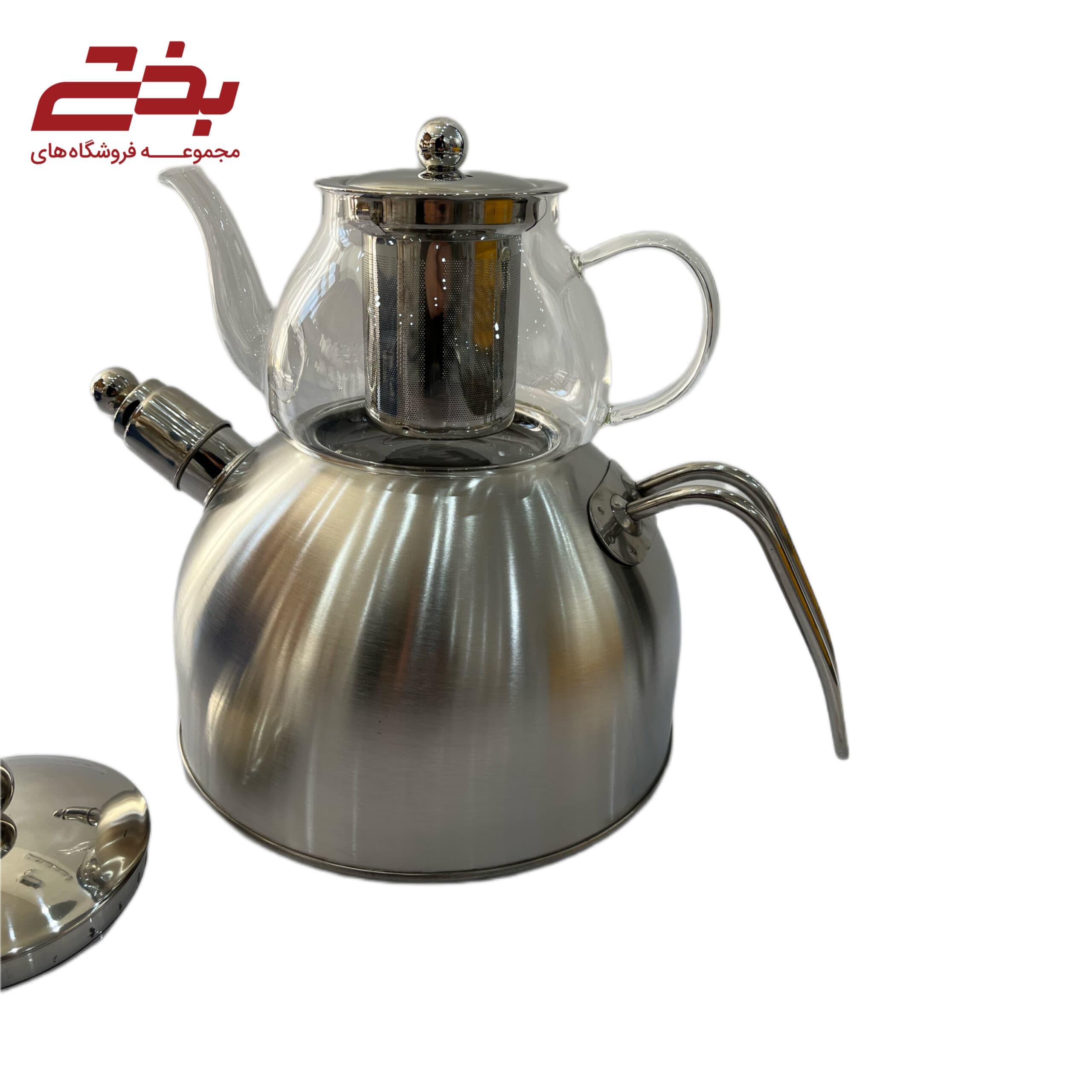 ست کتری قوری دالتون مدل سوتی استیل — تصویر ۴