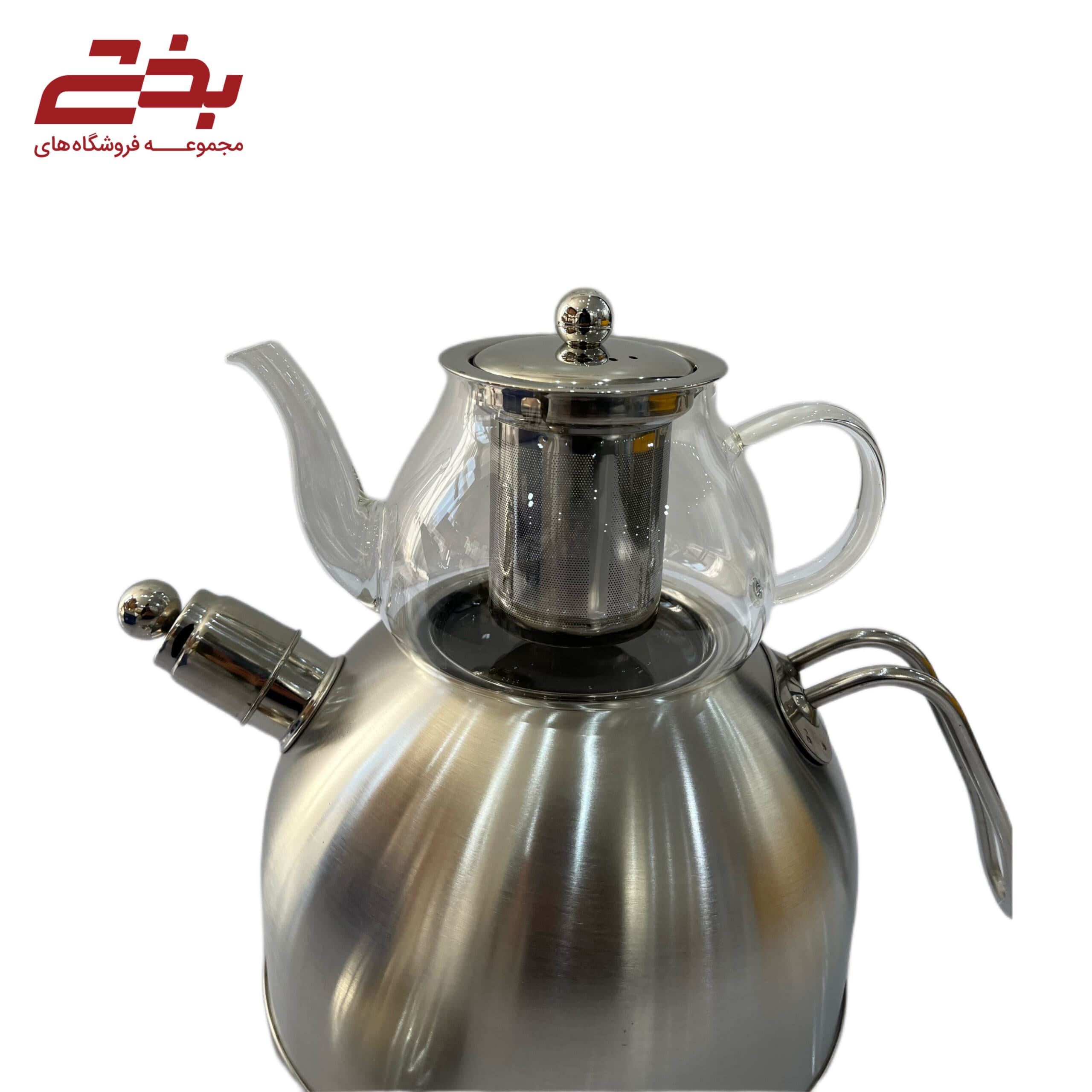 ست کتری قوری دالتون مدل سوتی استیل — تصویر ۳