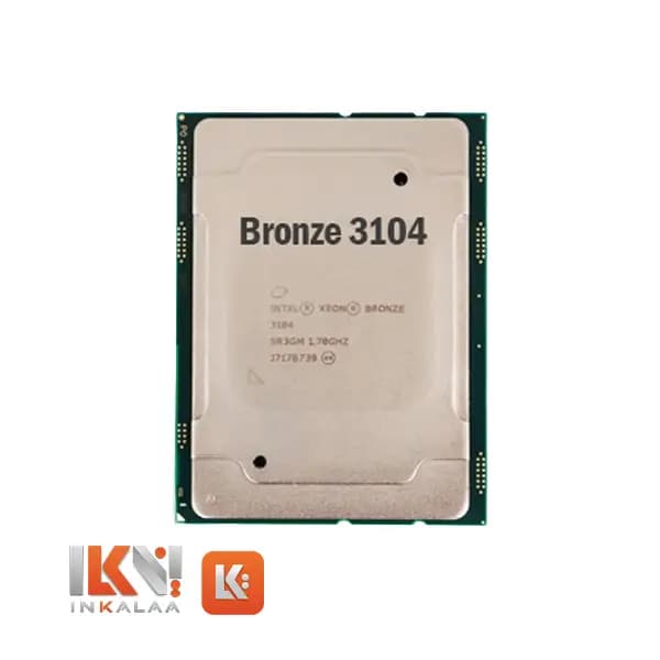 سی پی یو سرور استوک Intel Xeon Bronze 3104 Processor