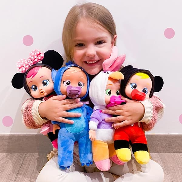 عروسک Mickey Mouse چشم اشکی 25 سانتی Cry Babies — تصویر ۴