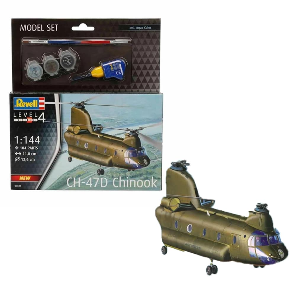 کیت ساختنی بالگرد Revell مدل CH-47D Chinook