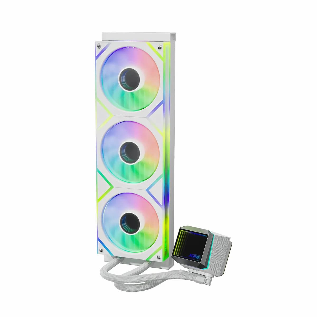 خنک کننده آبی XPG Levante II 360 White — تصویر ۲