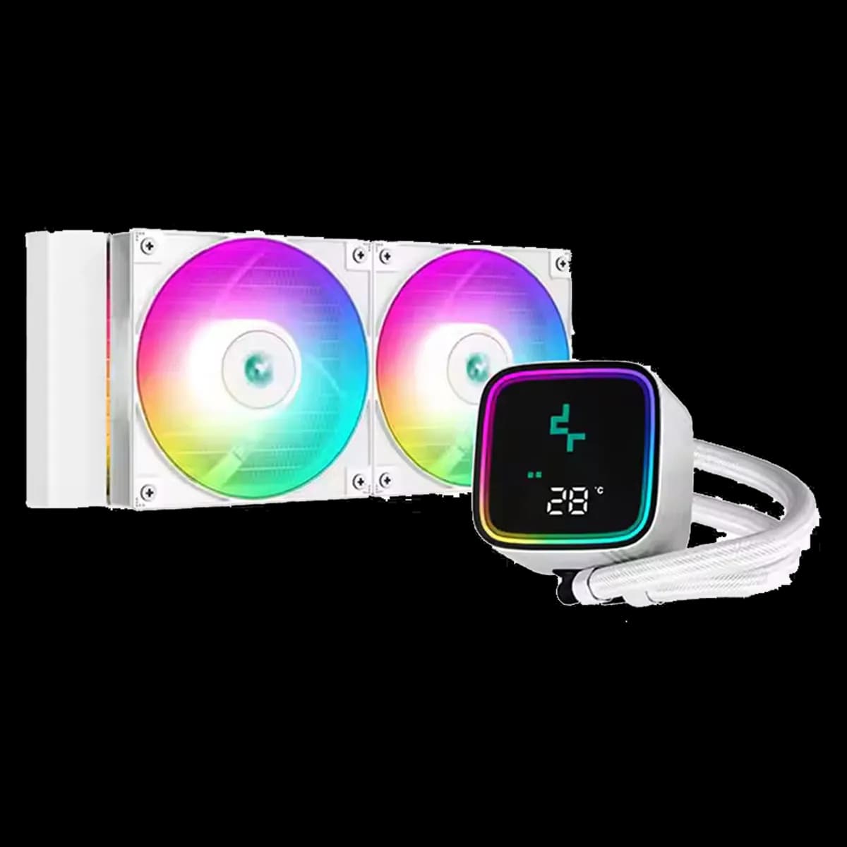 خنک کننده آبی DeepCool LS520 SE Digital WH