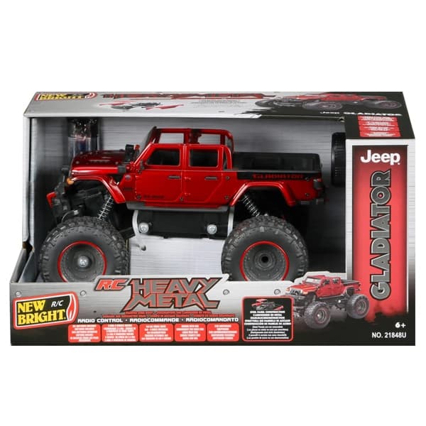 ماشین کنترلی New Bright مدل Jeep Gladiator — تصویر ۵